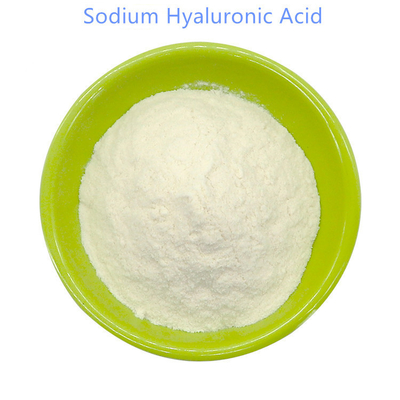 Food grade Pure Plant Extracts Sodium Hyaluronic Acid Powder 96% Min