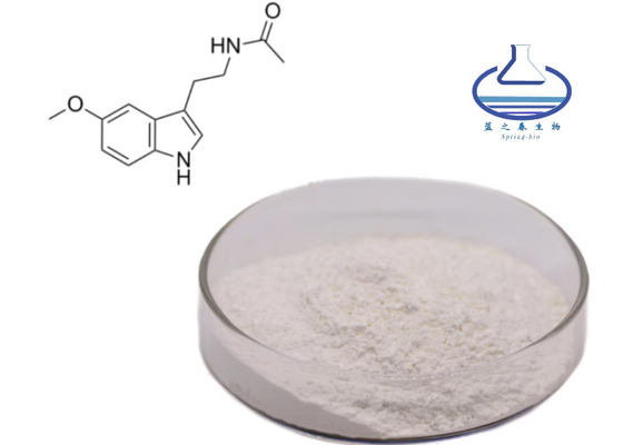 Factory Hot Selling Bulk 99% Melatonin Powder CAS 73-31-4