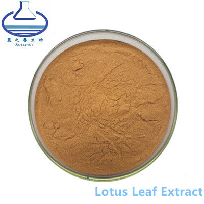 Σκόνη CAS 475-83-2 αποσπασμάτων φύλλων Lotus Nuciferine για την πρόσθετη ουσία τροφίμων